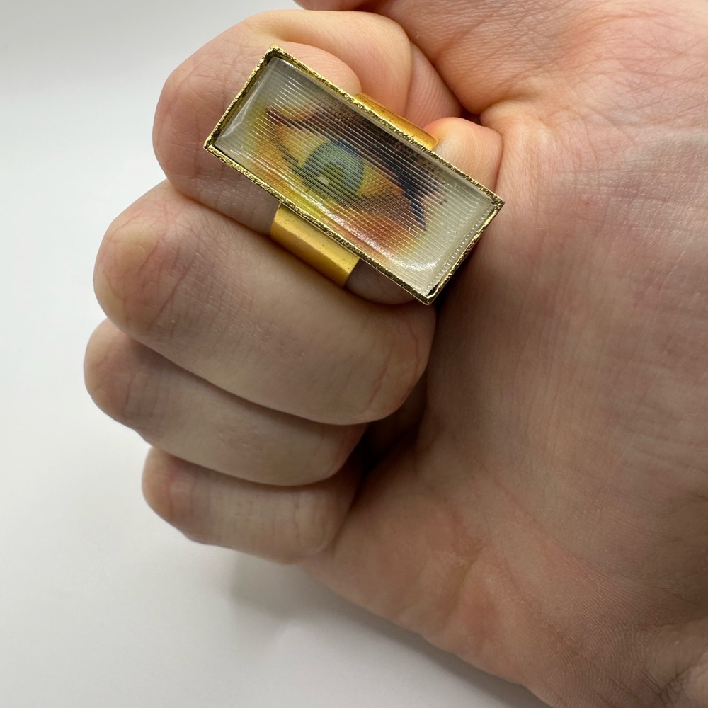 Fight Club Tyler Durden Eye ring oliver peoples 523 Brad Pitt paperstreet - Picture 9 of 17